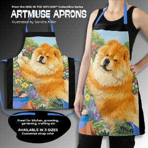 Tablier Tabard tout-imprimé GUS le Chow