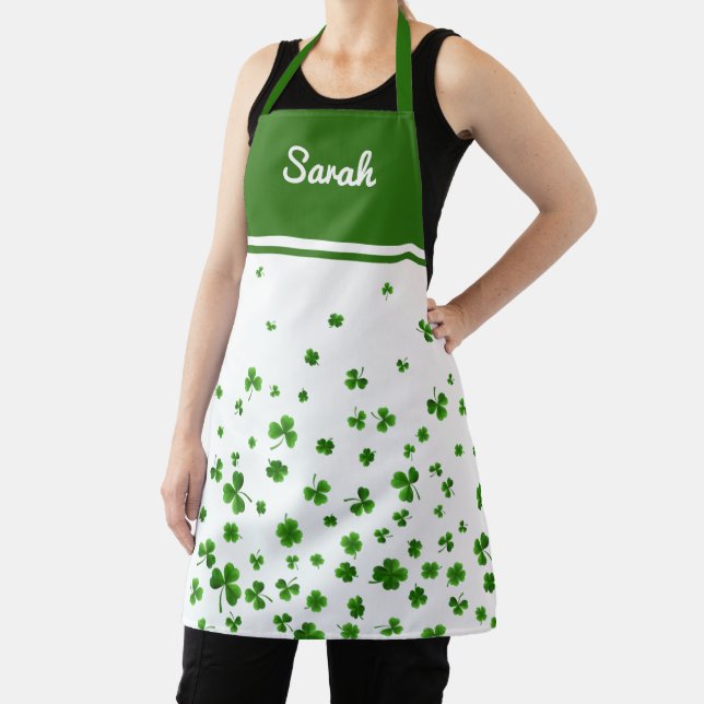 Tablier Tabard Trèfle Vert (Insitu)