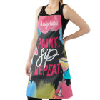 Tableau de bord de la peinture et du monogramme de