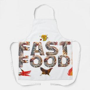 Tablier “Tablier de Course de Fast Food – Édition Évasion