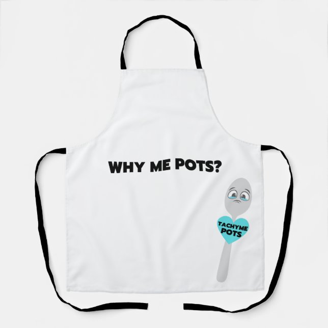 Tablier Tachy Me Cuillère Gras Imprimer Tout-Sur Imprimer  (Recto)