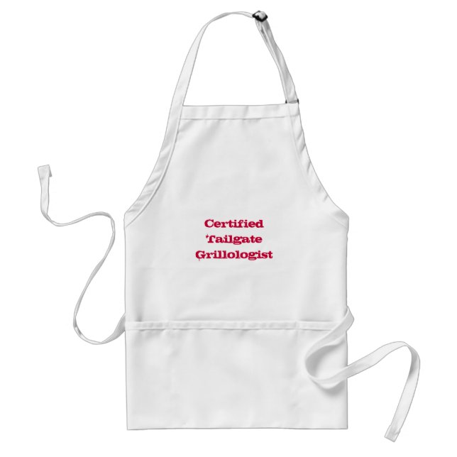 Tablier TailgateGrillologist certifié (Devant)