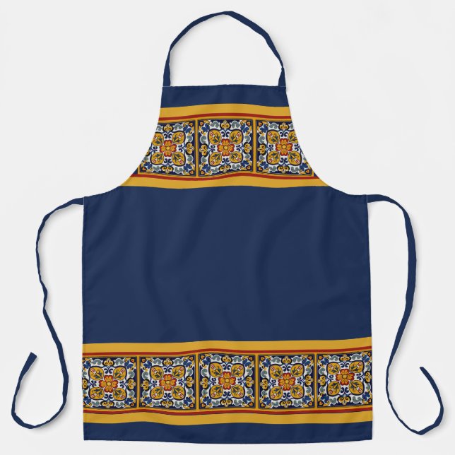 Tablier Talavera Tile Siete (Recto)