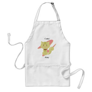 Tablier Tan Cat Apron