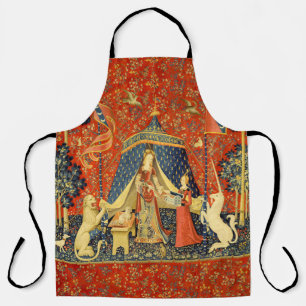 Tablier Tapisserie Médiévale de la Dame et la Licorne : Ar