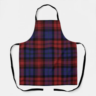 Tablier Tartan Clan MacLachlan Carreaux Violets Noirs