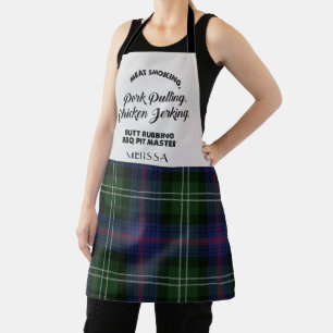 Tablier Tartan Clan Sutherland Carreaux Tartan Cuisine