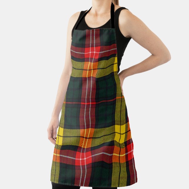 Tablier Tartan moderne du clan Buchanan (Insitu)