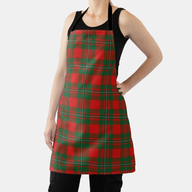 Tablier Taste of Scotland Clan Callender Tartan (Insitu)