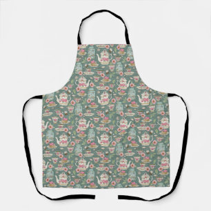 Tablier Tea Party vintage