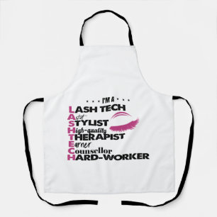 Tablier Technicien de Lash Tech Graduation Eyelash