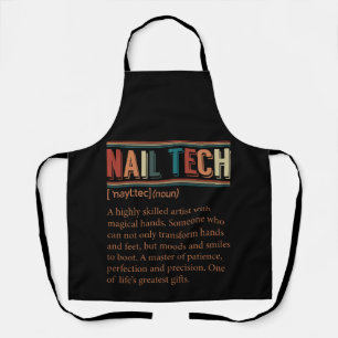 Tablier Technologie de l'ongle Définition Rétro technologi