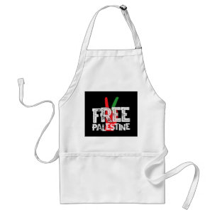 Tablier Tee-shirt pour la paix en Palestine, cessez-le-feu