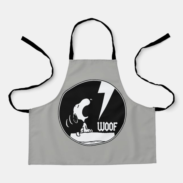 Tablier Tee - shirt | Snoopy Howling (Recto)