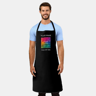 Tablier Téléchargez votre logo ou photo sur homme femme un