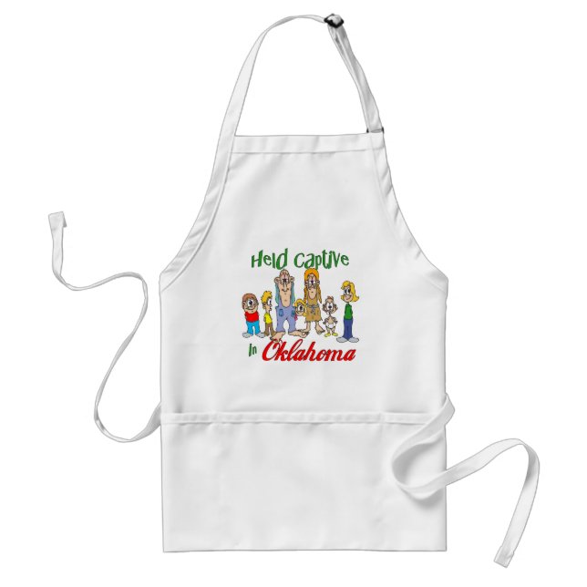 Tablier Tenu captif dans OKlahoma (Devant)
