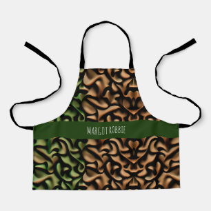 Tablier Terminer le Motif en mosaïque de cuivre vert