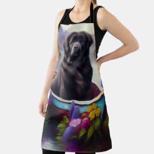 Tablier Terre-Neuve sur une pédale : une aventure Pittores