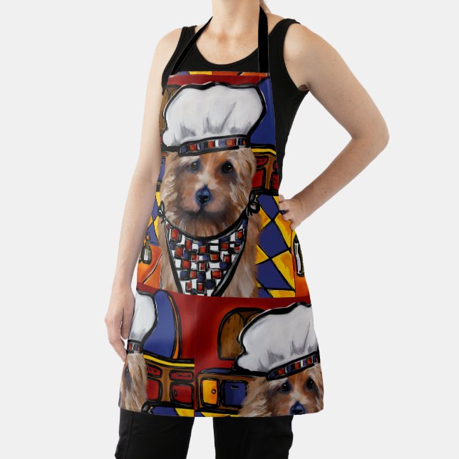 Tablier Terrier Australien     (Insitu)