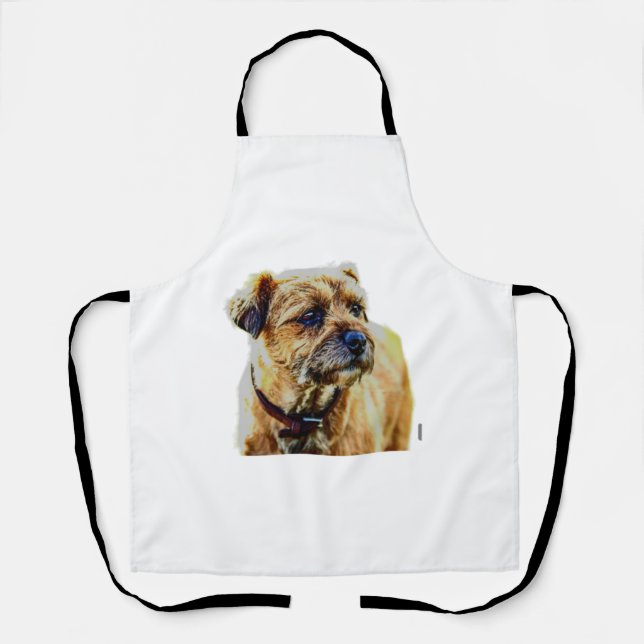 Tablier Tervueren Border Terrier  (Recto)