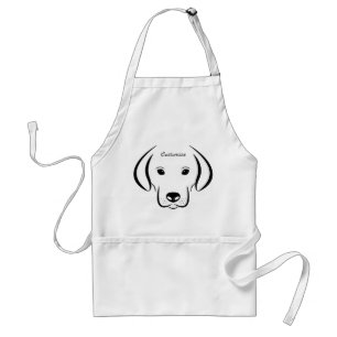 Tablier Tête de chiot mignonne Thunder_Cove