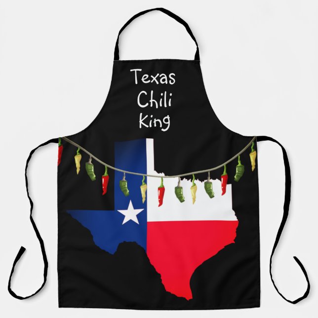 Tablier Texas Chili King Apron (Recto)