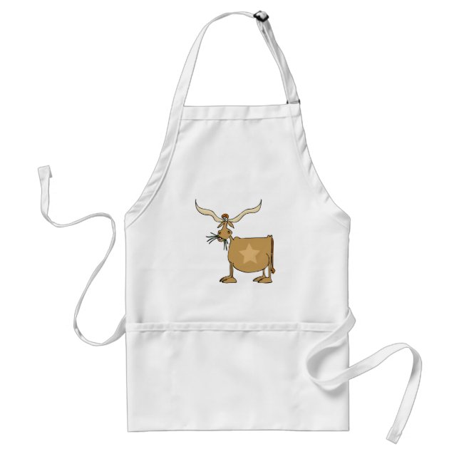 Tablier Texas Longhorn Cow (Devant)