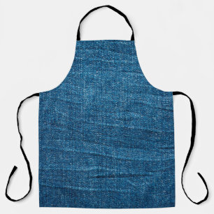 Tablier Texture bleu denim, texture bluejeans