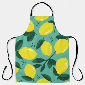 Tablier Texture créative de peinture rose-bleu, abstraite.