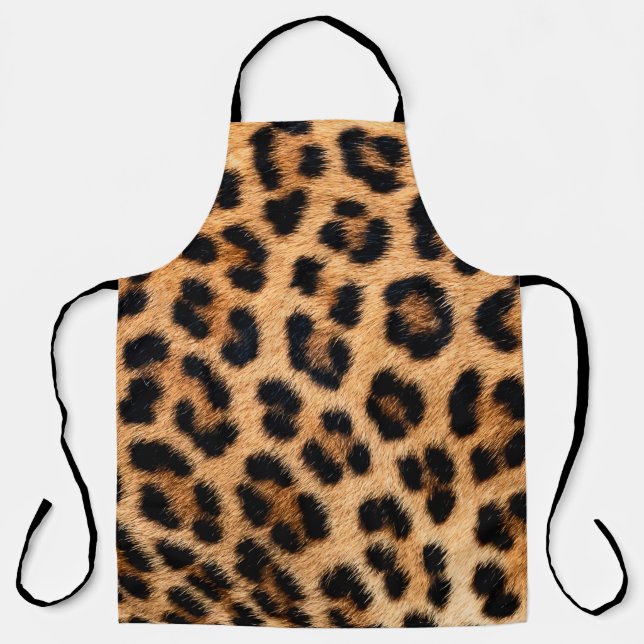 Tablier Texture d'impression de Cheetah (Recto)