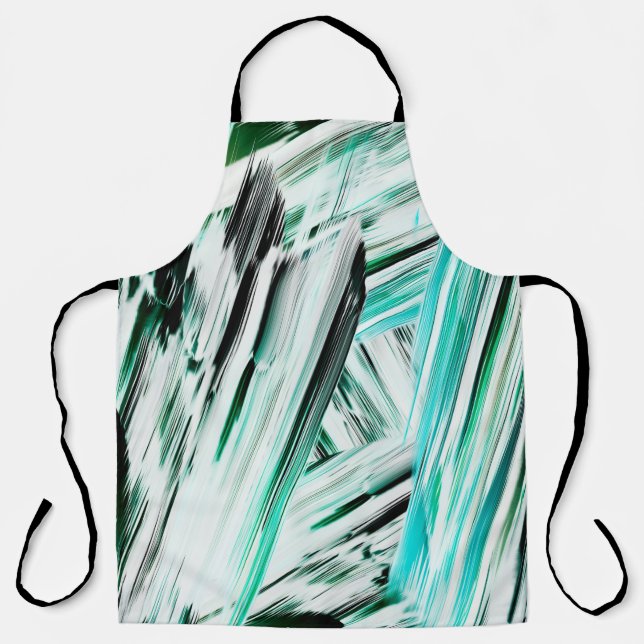 Tablier texturehipster transparent en trame, arrière - pla (Recto)