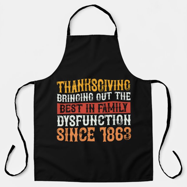 Tablier thanksgiving_out_the_best_in_family_dysfu (Recto)