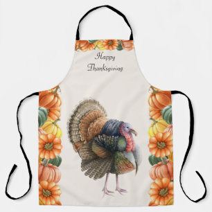 Tablier Thanksgiving Turkey Apron