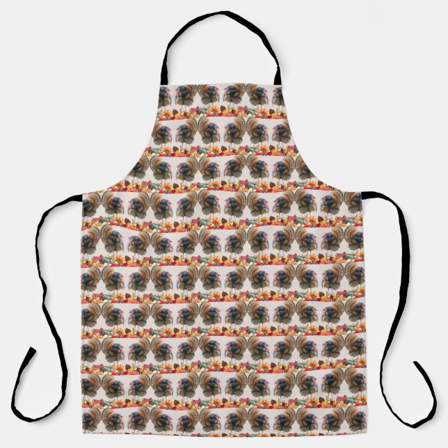 Tablier Thanksgiving Turkey Apron (Recto)
