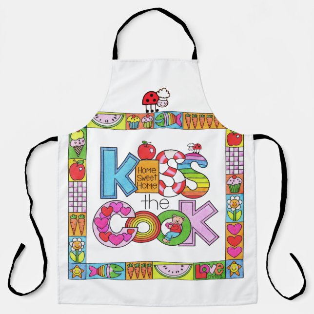 Tablier The Kiss the Cook Apron (Recto)