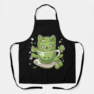 Tablier thé vert matcha