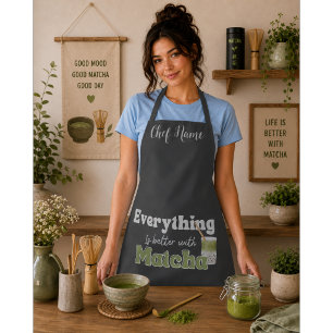 Tablier Thé Vert Matcha, Meilleurs Thés T-Shirt