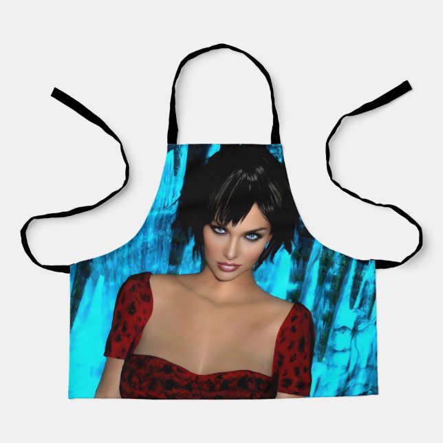 Tablier The World Behind the Eyes apron (Recto)