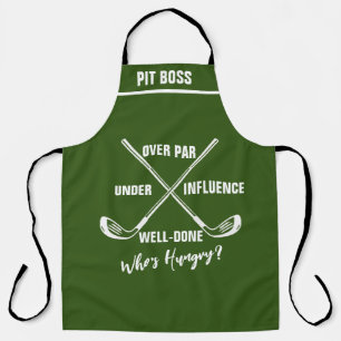 Tablier Thème de golf personnalisé Apron - Amoureux de biè