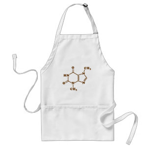 Tablier Théobromine au chocolat Formule chimique moléculai