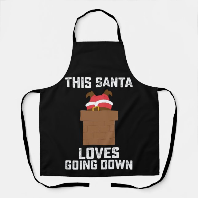 Tablier This Santa Loves Going (Recto)