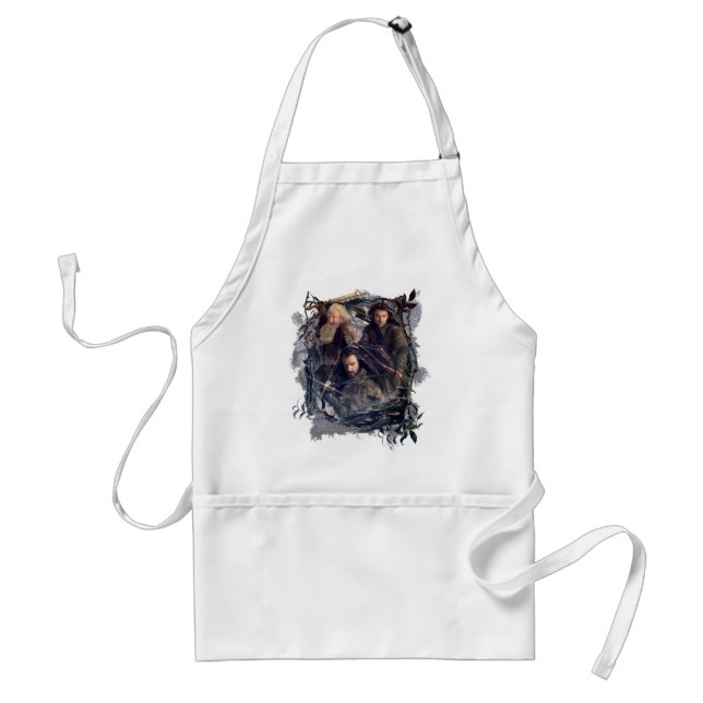 Tablier Thorin, Kili et Balin Graphique (Devant)