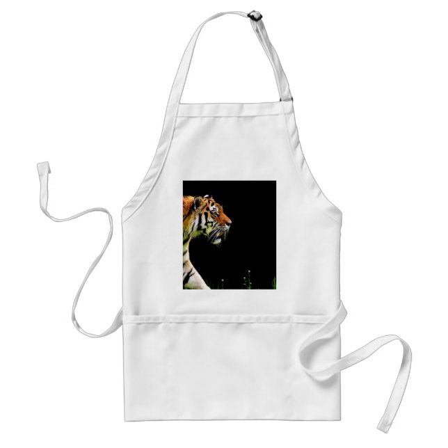 Tablier Tigre approchant - Oeuvres d'art d'animaux sauvage (Devant)