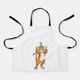 Tablier Tigre avec parti casquette