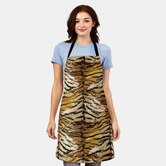 Tablier Tigre skin, stylish, tigre, striped, animal print (Porté)