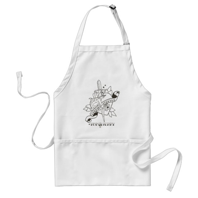 Tablier Tom et Jerry Ennemis pour toujours 1 (Devant)