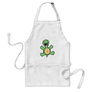 Tablier Tortue heureuse