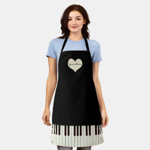 Tablier Touches de piano