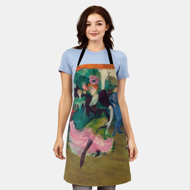 Tablier Toulouse-Lautrec - Marcelle Lender, Danse Bolero (Porté)