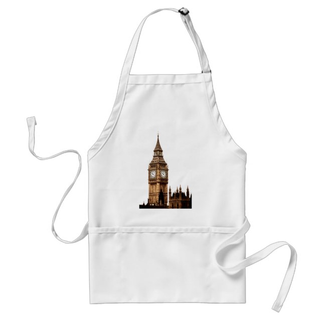 Tablier Tour Sepia Big Ben (Devant)